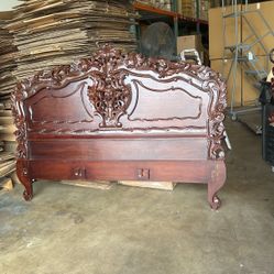 French Rococo California King Bed
