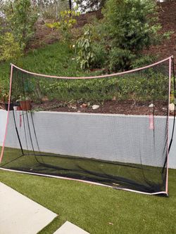 Golf net & practice mat