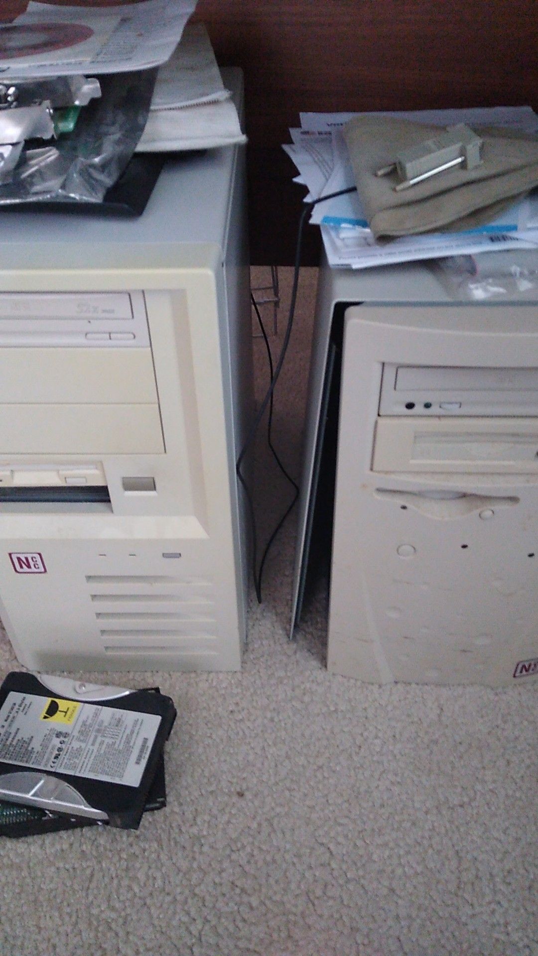 4 Old computers - good for part's