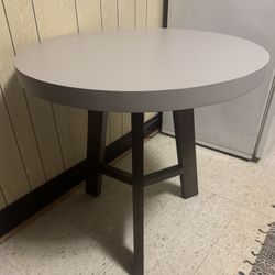 Small Walnut Base/Grey Center Table