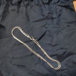 SILVER PLATED 16 INCH CHAIN 