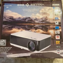 8k short throw smart projector