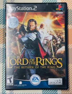 Lord of the Rings: Return of the King - Sony PlayStation 2 - Tested/Works F290