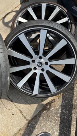 20 Inch Rims Wheels 5x114.3 Set