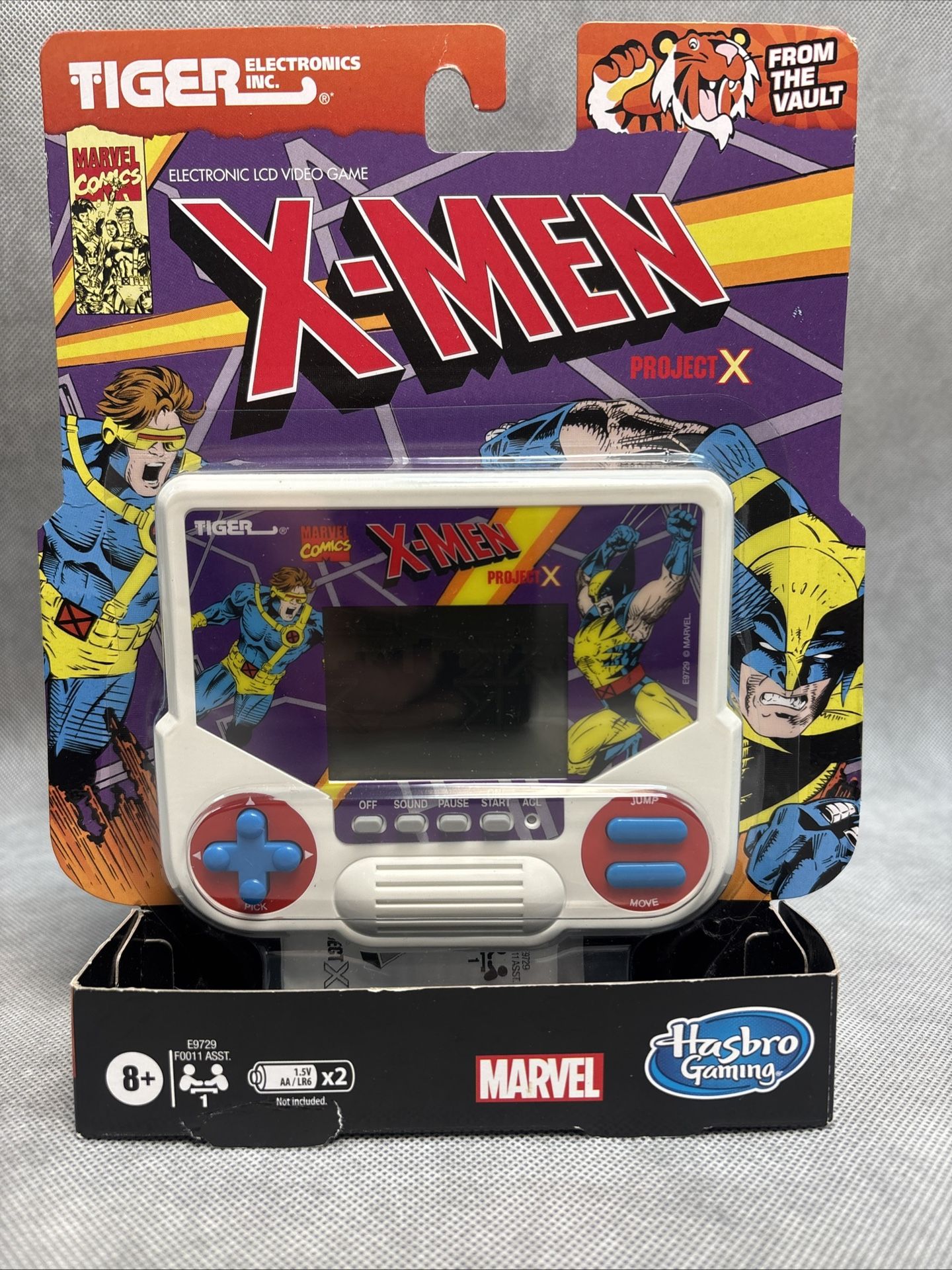 X-Men Tiger Electronic LCD Video Game Handheld - Hasbro - New From The Vault