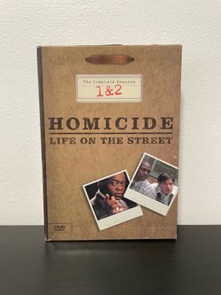 Homicide Life On The Street Seasons 1 & 2 DVD Complete Box Set Crime NBC 2003