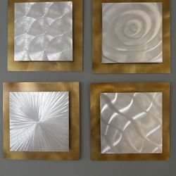 Metal Wall Art Set