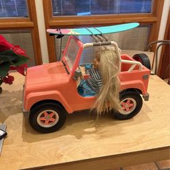 American girl doll Jeep Car