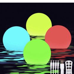Rechargeable Pool Lights with Remote