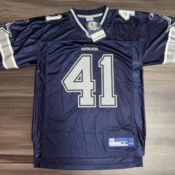 Reebok Jersey Dallas Cowboys Terrance Newman #41 NFL Equipment Jersey Men’s M  100% authentic. Brand new with tags.   The Reebok Dallas Cowboys Terran