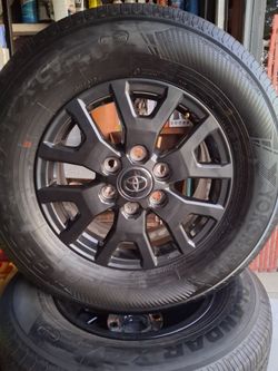2026 Toyota 4Runner rims & Tires OEM