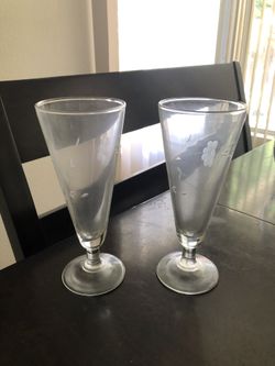 Princess House Pilsner Glasses