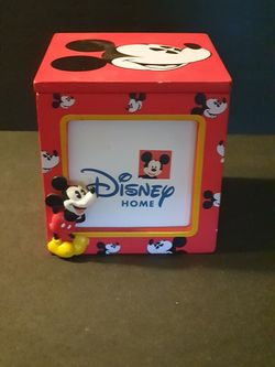 Disney Mickey cube box picture frame