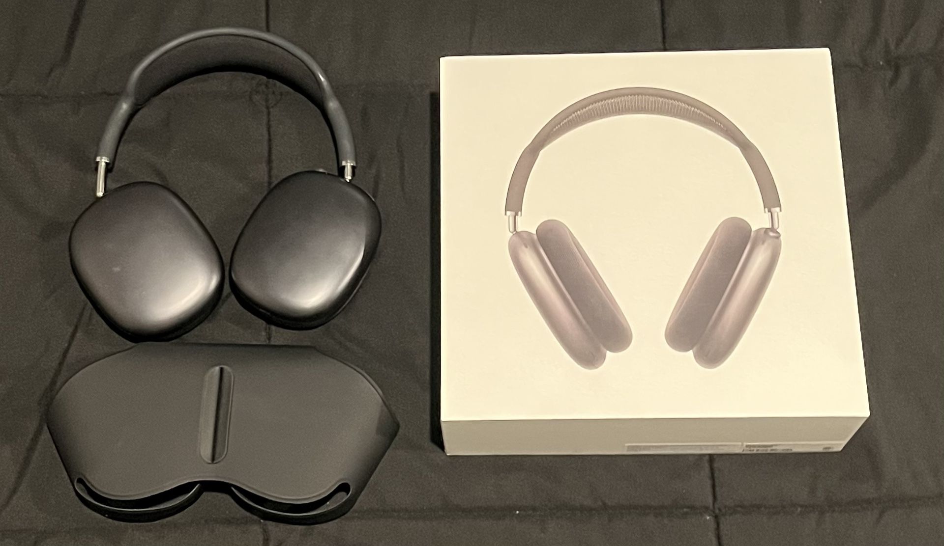Used Black Apple Headphones