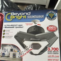 Led Light Whit Speaker Bluetooth New Save Around $13 Bucks Firm$$