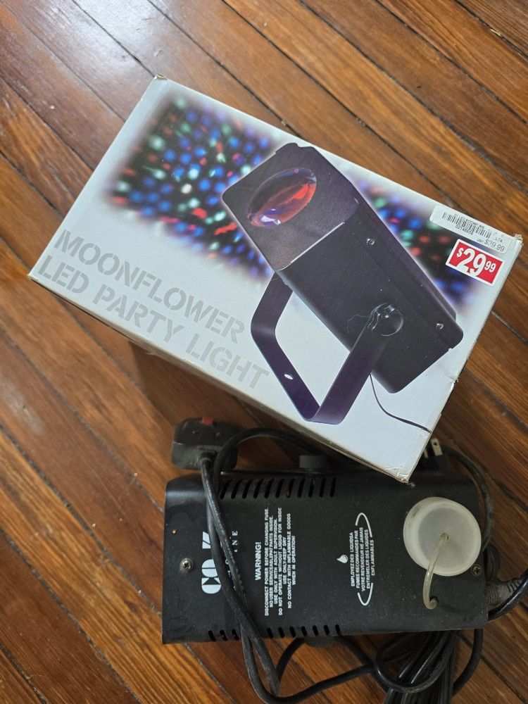 Fog machine and Multicolor Party Light