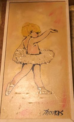 Young Ballerina Painting by Thomas