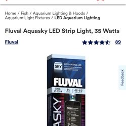 Fluval Aquasky LED Strip Light, 35 Watts 