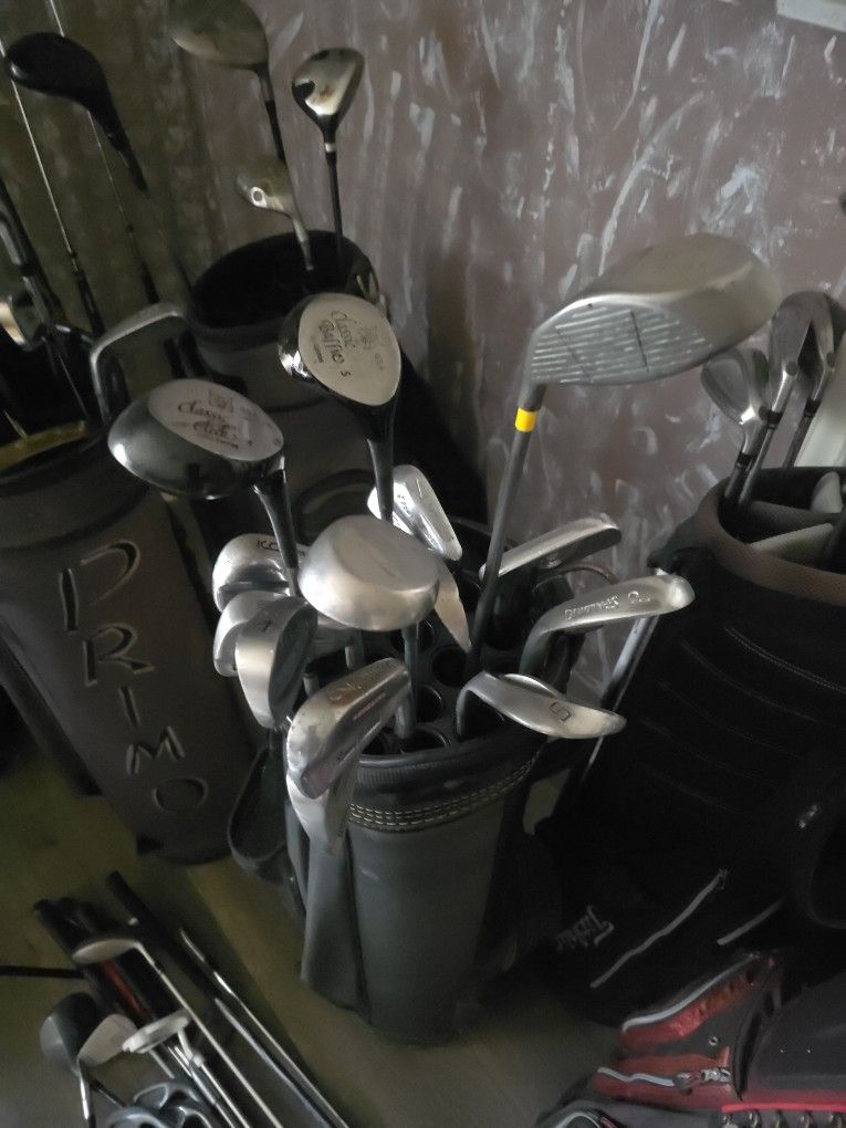 GOLF CLUBS WITH BAG (14 CLUB SET)