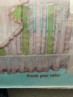 Brand New Wonder Bumpers Vertical Crib Safety Liners 