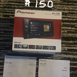 Pioneer Double Din CD/DVD Car Stereo