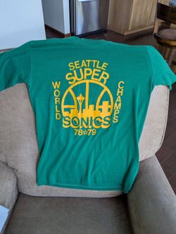Vintage Seattle SuperSonics 78-79 World Champs t-shirt