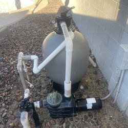 Poor pump and sand filter