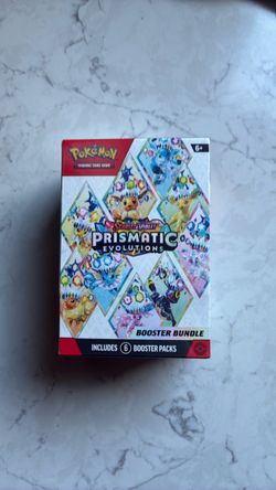 Pokémon Scarlet & Violet Prismatic Evolutions Booster Bundle