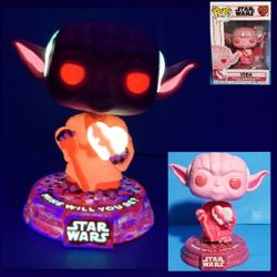 Funko Pop Glow Yoda , Star Wars