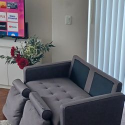 Sofa  Gray H34 X W52 X D30