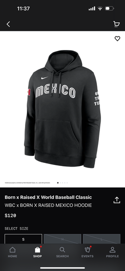 Born x Raised X World Baseball Classic Mexico hoodie