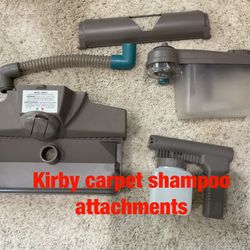 Kirby carpet shampoo attachments  -  $30