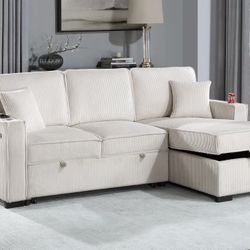 Sectional Sleeper Sofa With Storage 