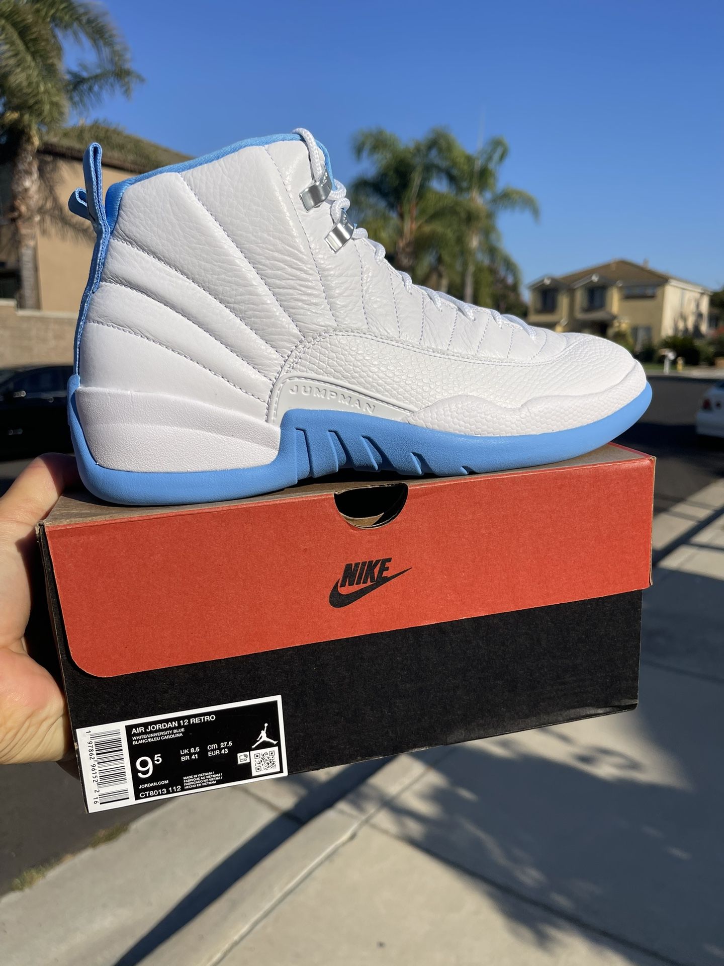 firm jordan 12 retro melo 2025 size 8.5/9/9.5/10 $160