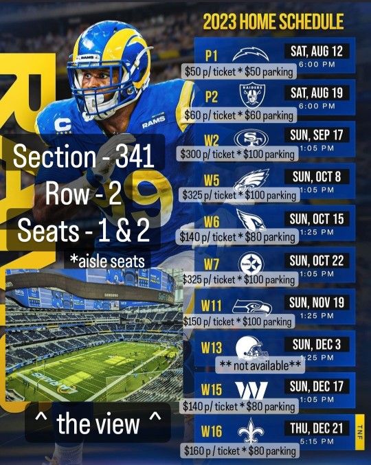 Rams π Tickets