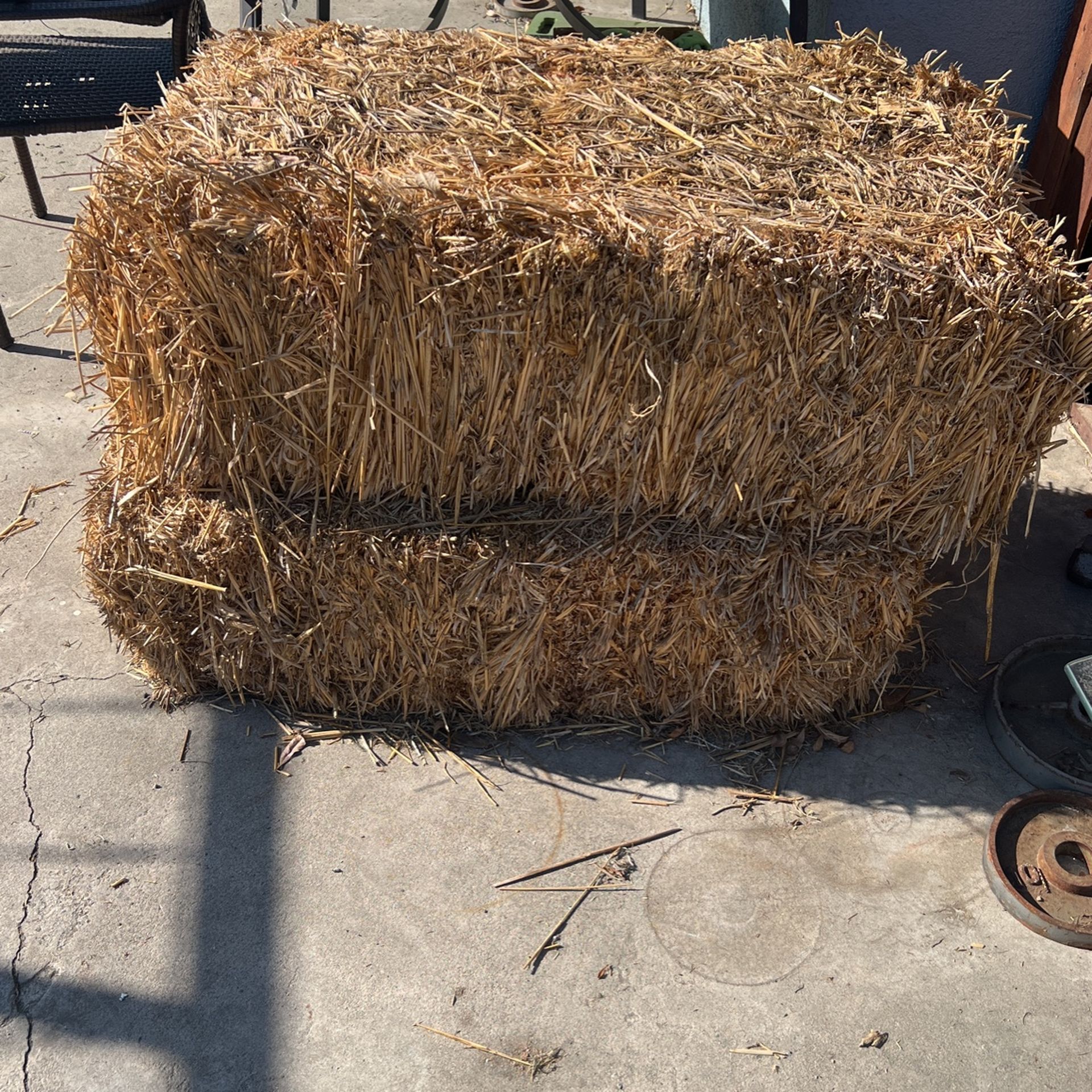 2 Hay Stacks