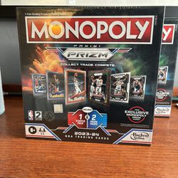 2024 Monopoly Prizm: NBA 2nd Edition Board Game wemby 2 avail 100 for the pair or 60 each 