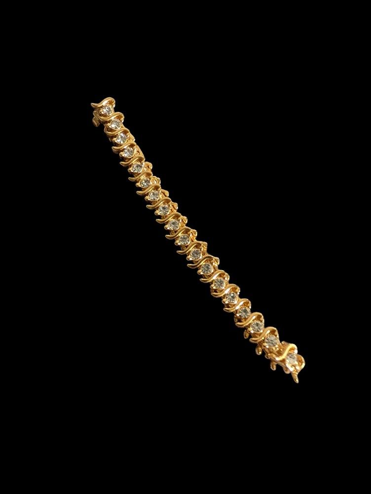 24KGP Tennis Bracelet 7 In 