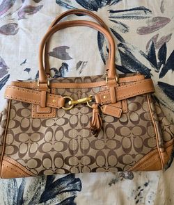 Vintage Coach Y2K Hampton Satchel Bag