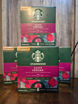 32ct Starbucks By Nespresso Vertuo Cafe Verona Dark Roast Capsules BB 5.18.26