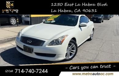 2008 INFINITI G37