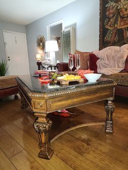 Elegant 3-Piece Coffee & Side Table Set