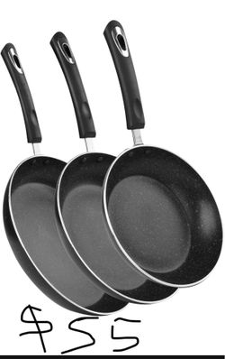 Nonstick pans  for sell set of 3