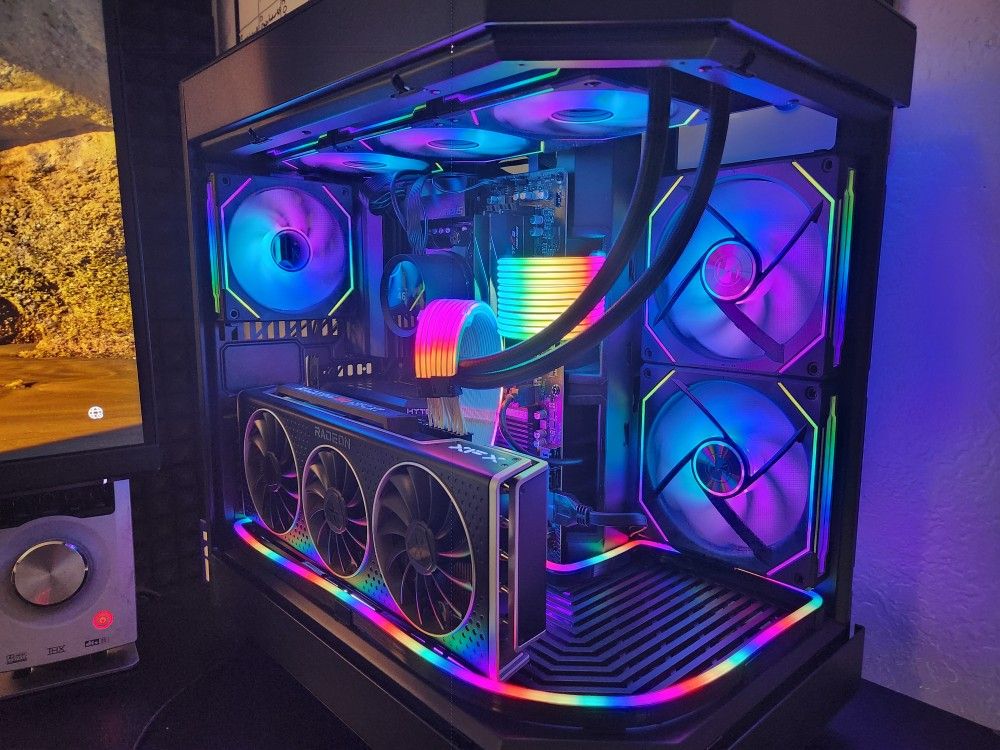 Custom Built Gaming/Creator/Workstation PC – RX 6950 XT / Ryzen 5 7600X / 3TB NVMe / 360 RGB AIO Cooler