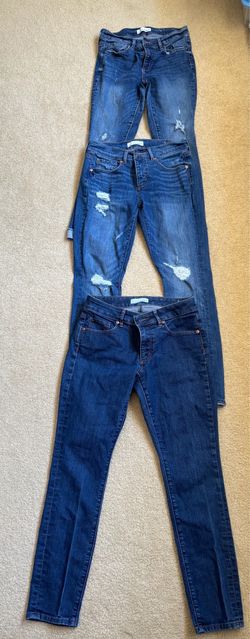 20 tops and 3 Loft jeans