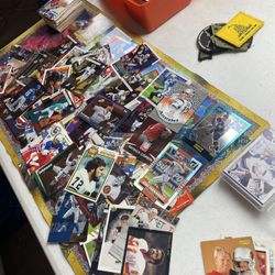 Lot Of Mixed NFL, NHL, NASCAR, MLB Cards $50 OBO
