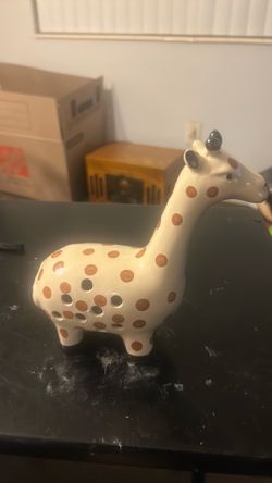 Ceramic Potpourri Giraffe