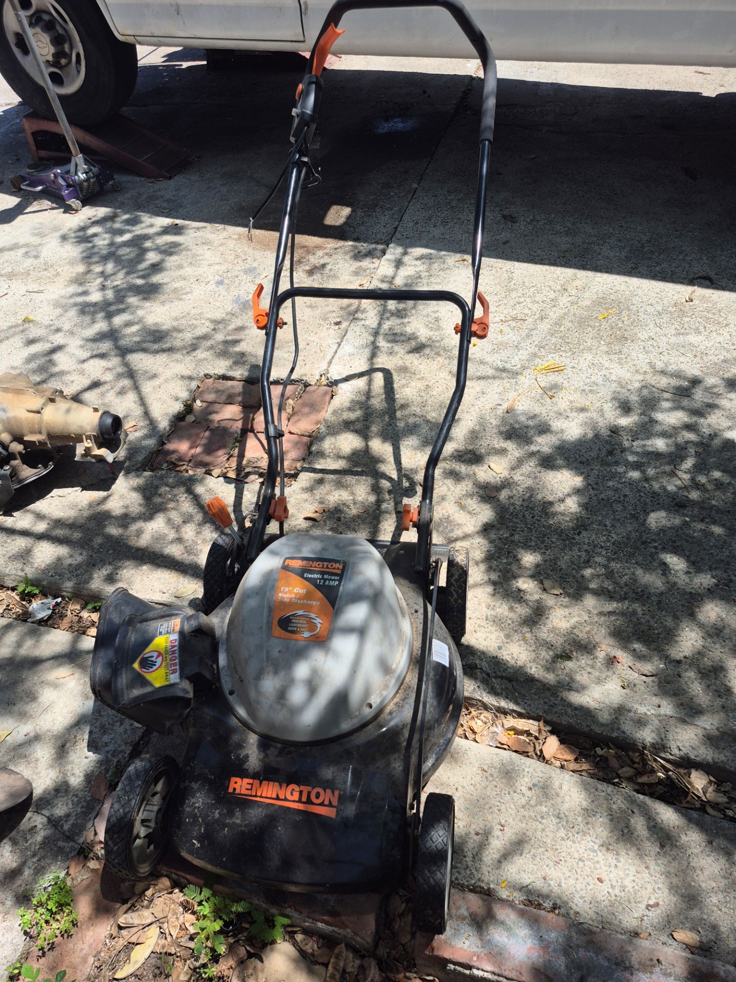 Remington electric mower