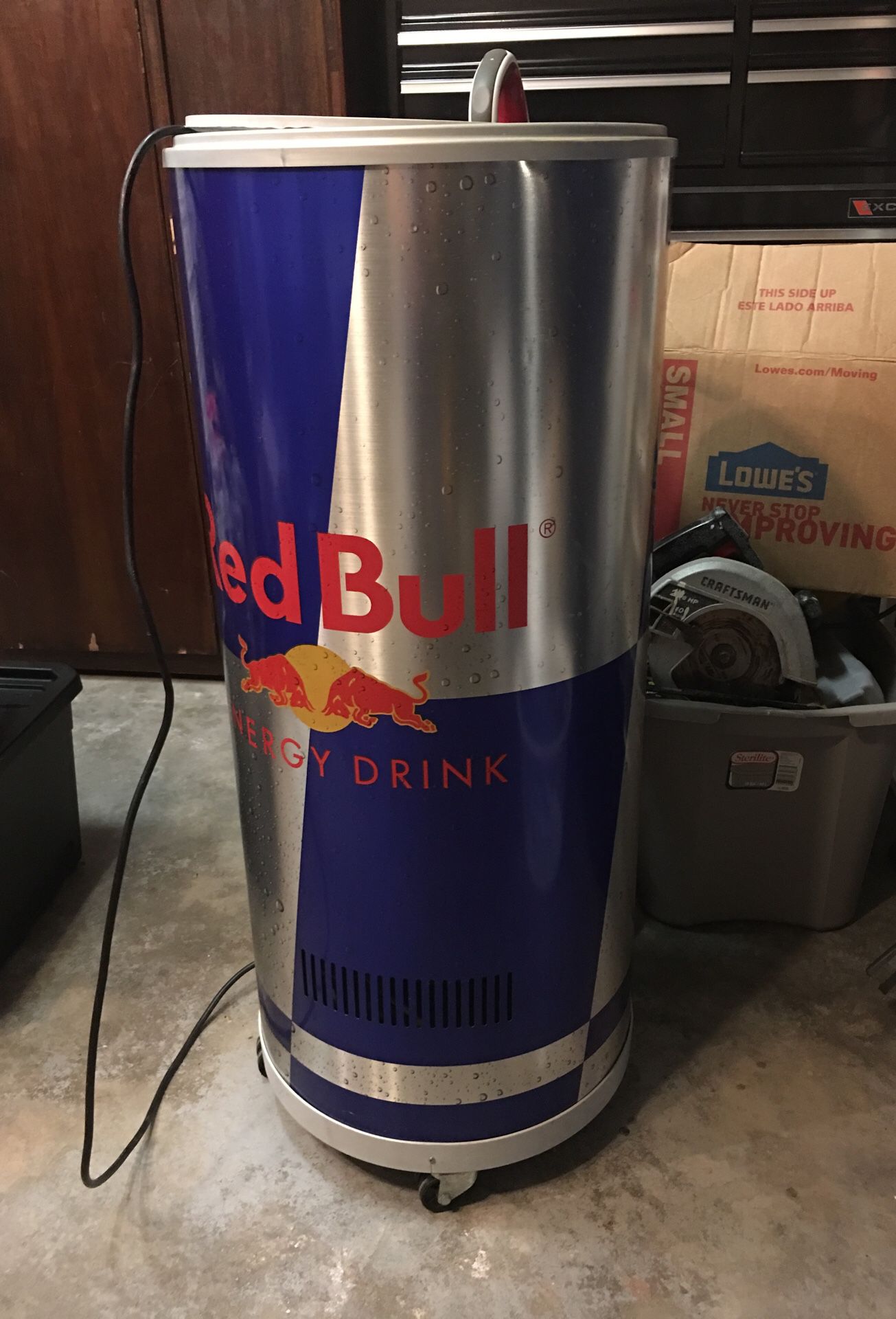 Refrigerator Red Bull