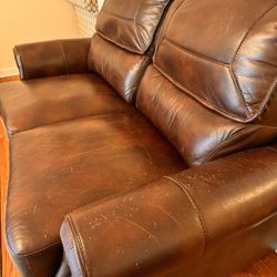 3 Piece Leather Couch Set 